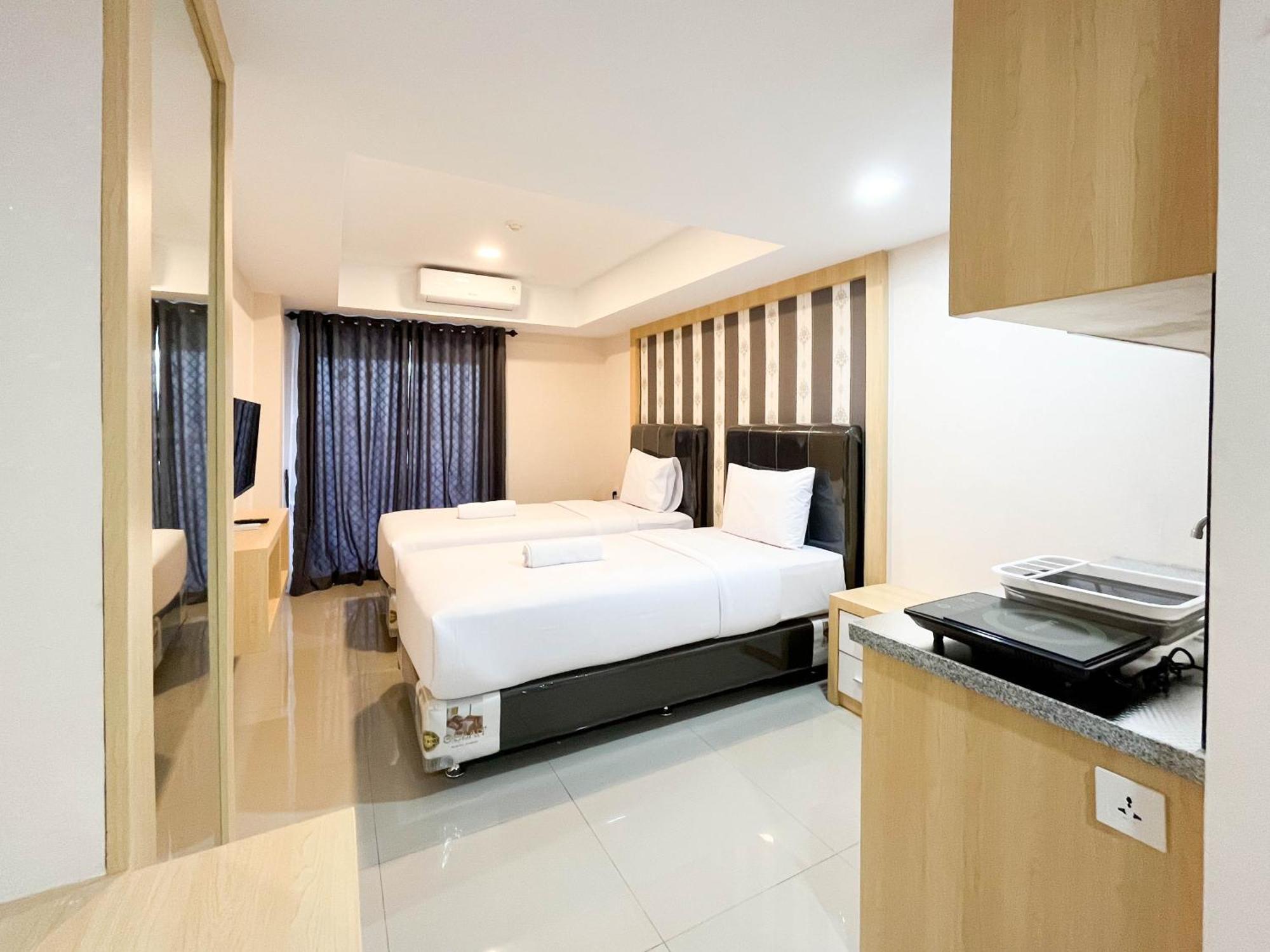 Comfortable And Tidy Studio De Prima Apartment By Travelio Medan Exterior foto